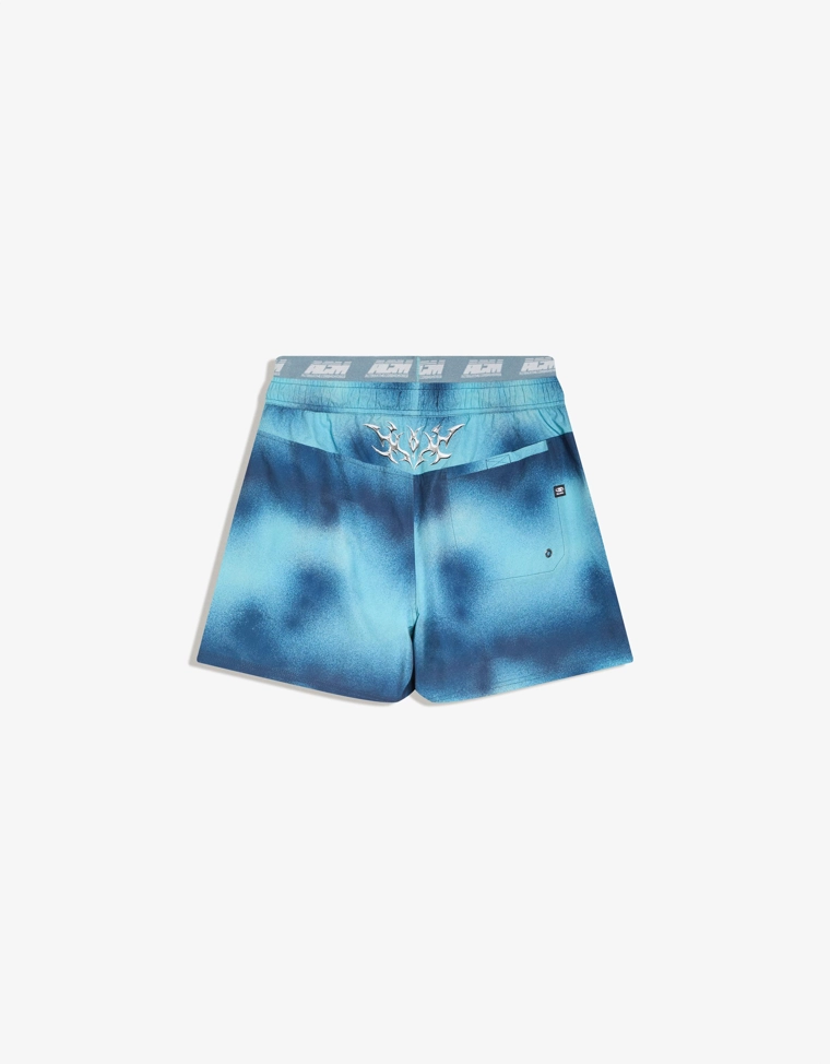 Плавки свободного кроя с принтом