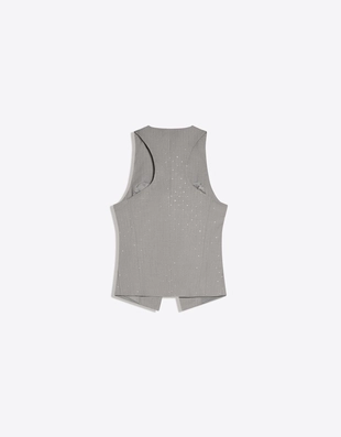 Жилет со стразами- Заказать в России