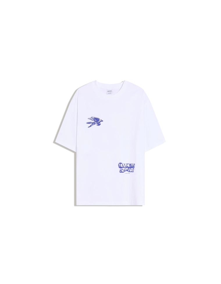 Футболка с короткими рукавами и принтом