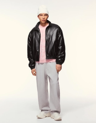 Куртка из искусственной кожи- Заказать в России