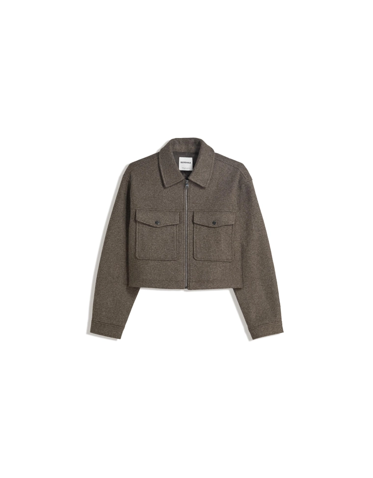 Куртка из мягкой ткани