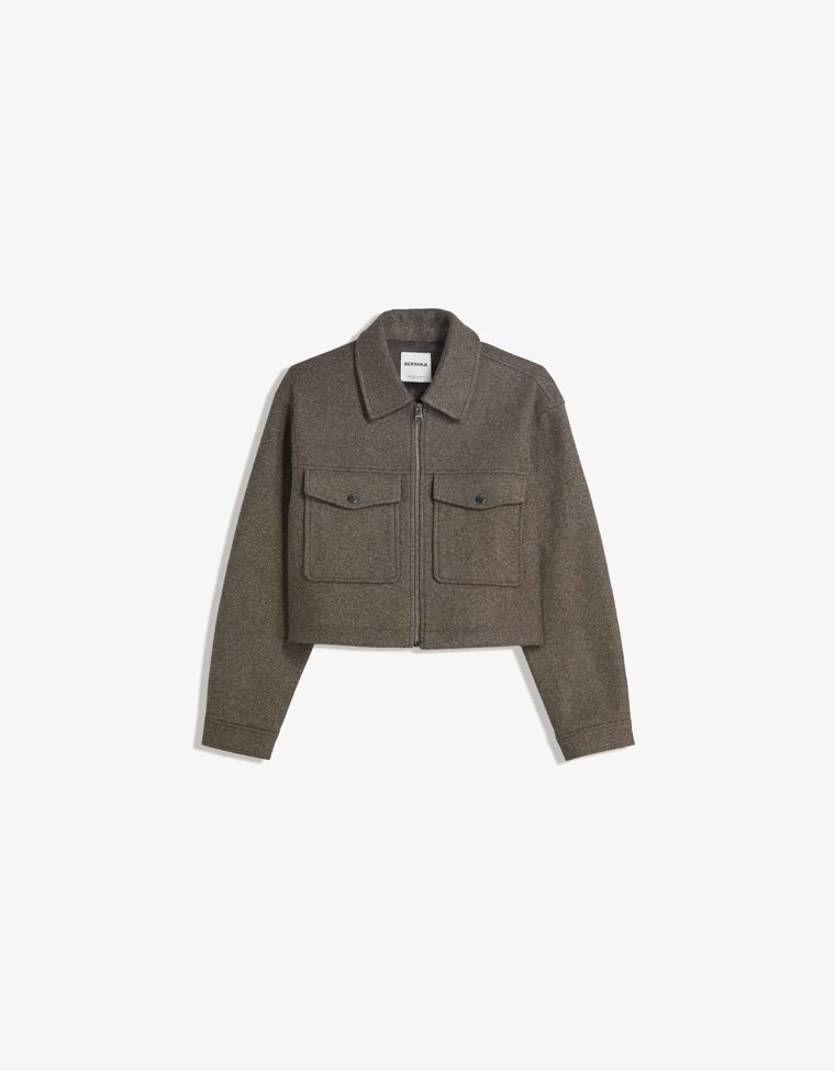 Куртка из мягкой ткани