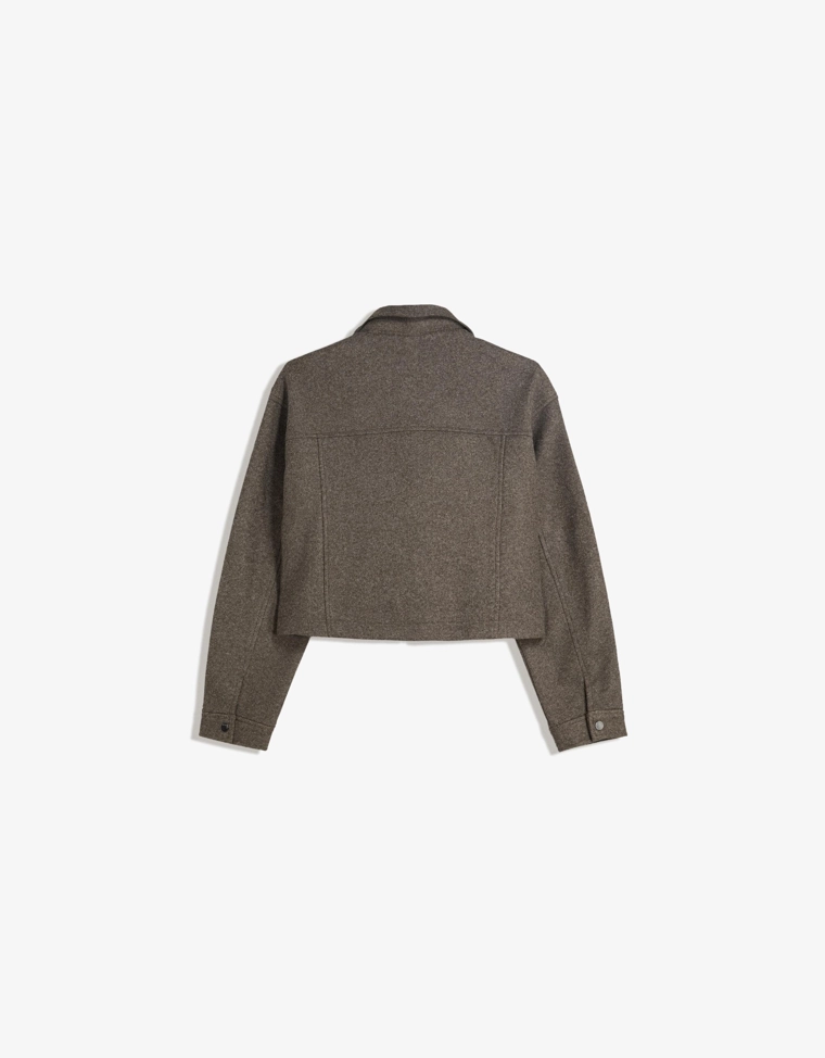 Куртка из мягкой ткани