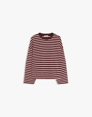 Лонгслив с принтом- Заказать в России