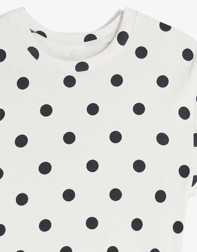 Футболка с короткими рукавами и круглым вырезом