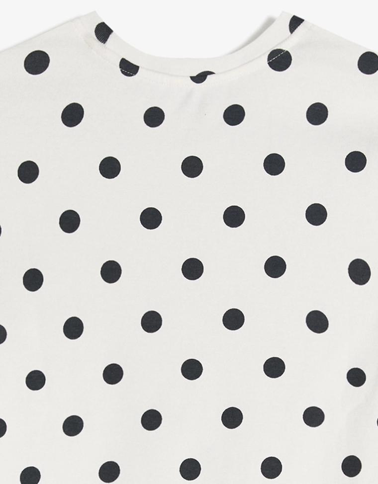 Футболка с короткими рукавами и круглым вырезом