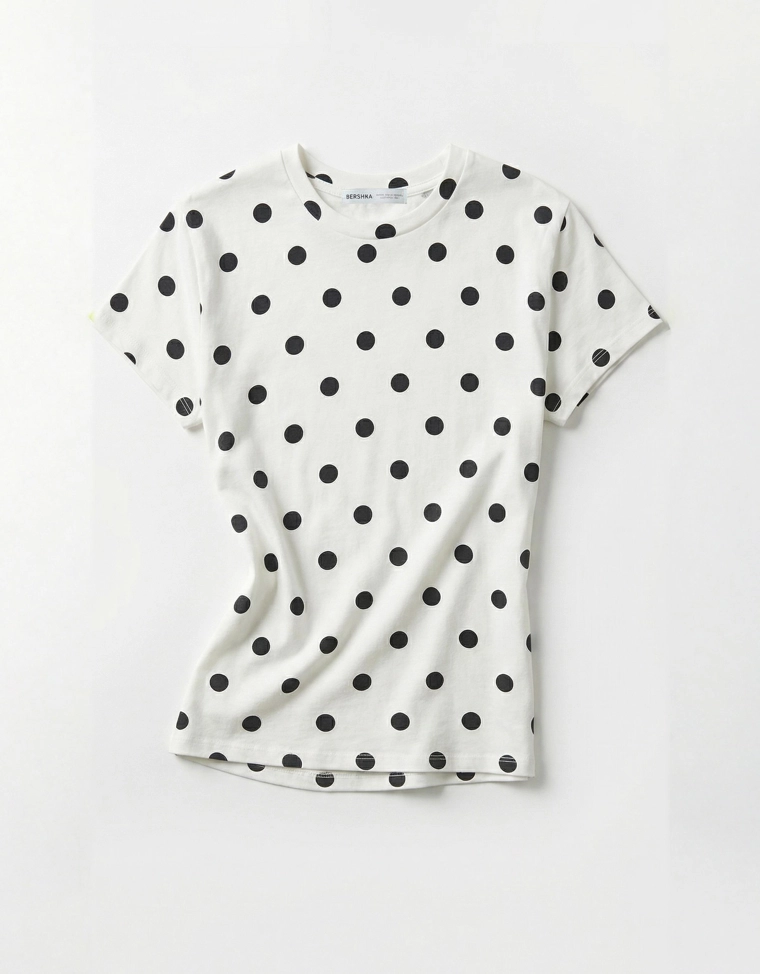 Футболка с короткими рукавами и круглым вырезом