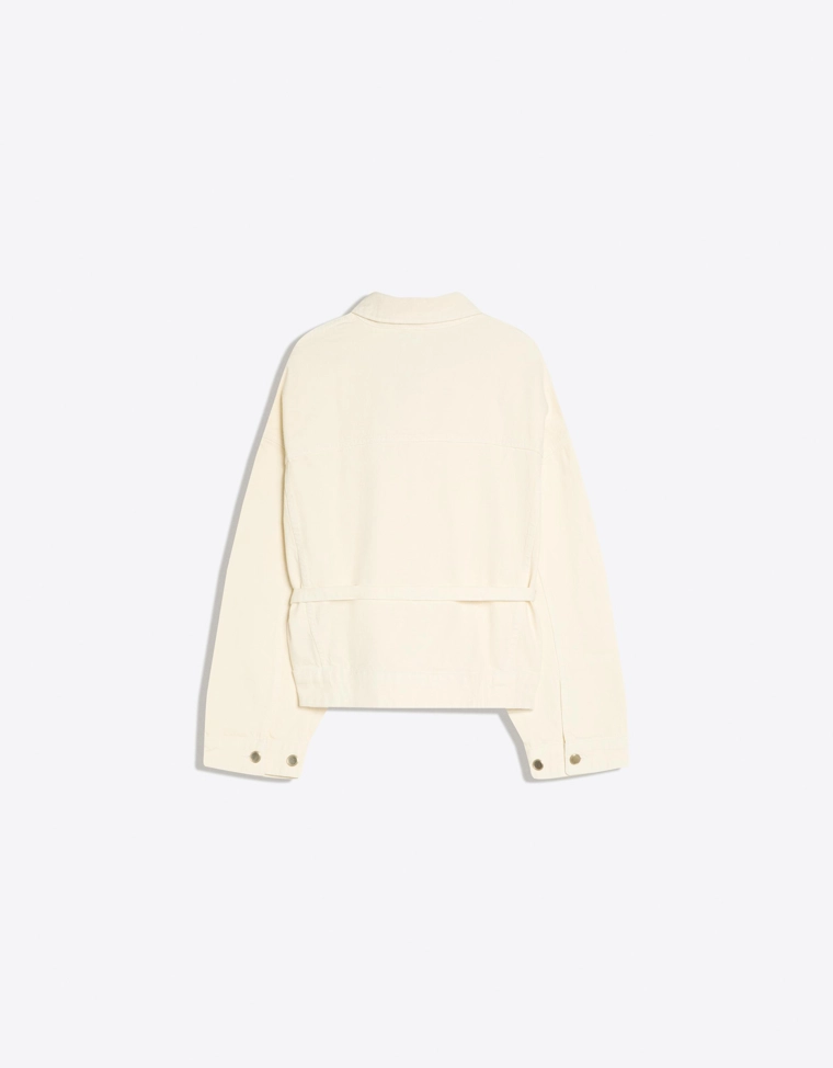 Джинсовая куртка оверсайз