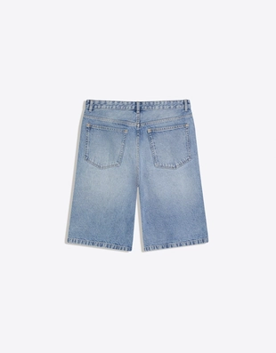 Джинсовые шорты свободного кроя- Заказать в России