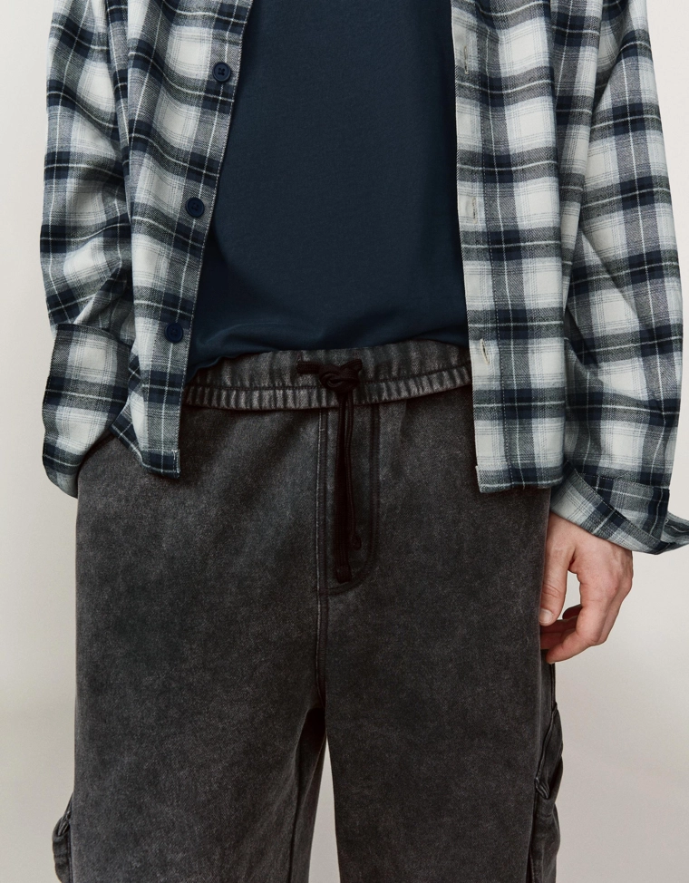 Брюки карго свободного кроя