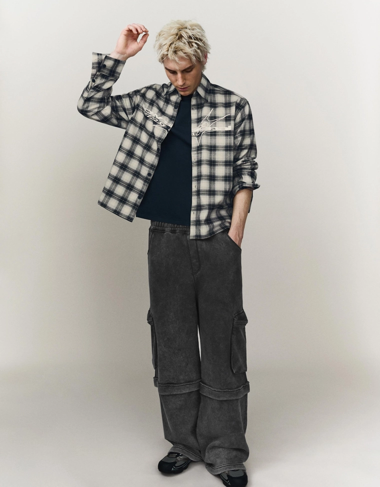 Брюки карго свободного кроя