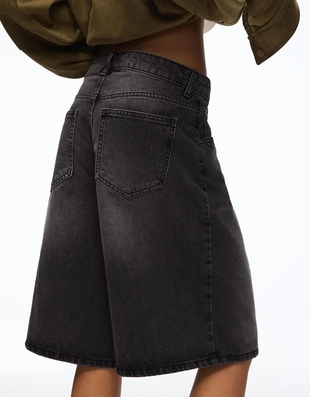 Джинсовые шорты свободного кроя- Заказать в России