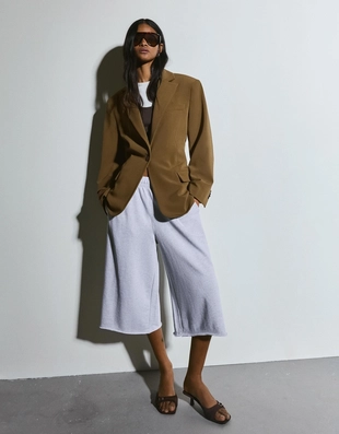 Блейзер с пряжкой сзади- Заказать в России