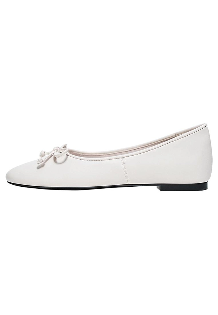 Балетки с бантом