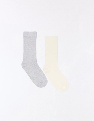 Базовые носки в рубчик- Заказать в России