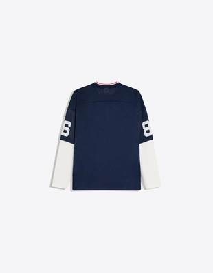 Лонгслив из сетчатой ткани- Заказать в России