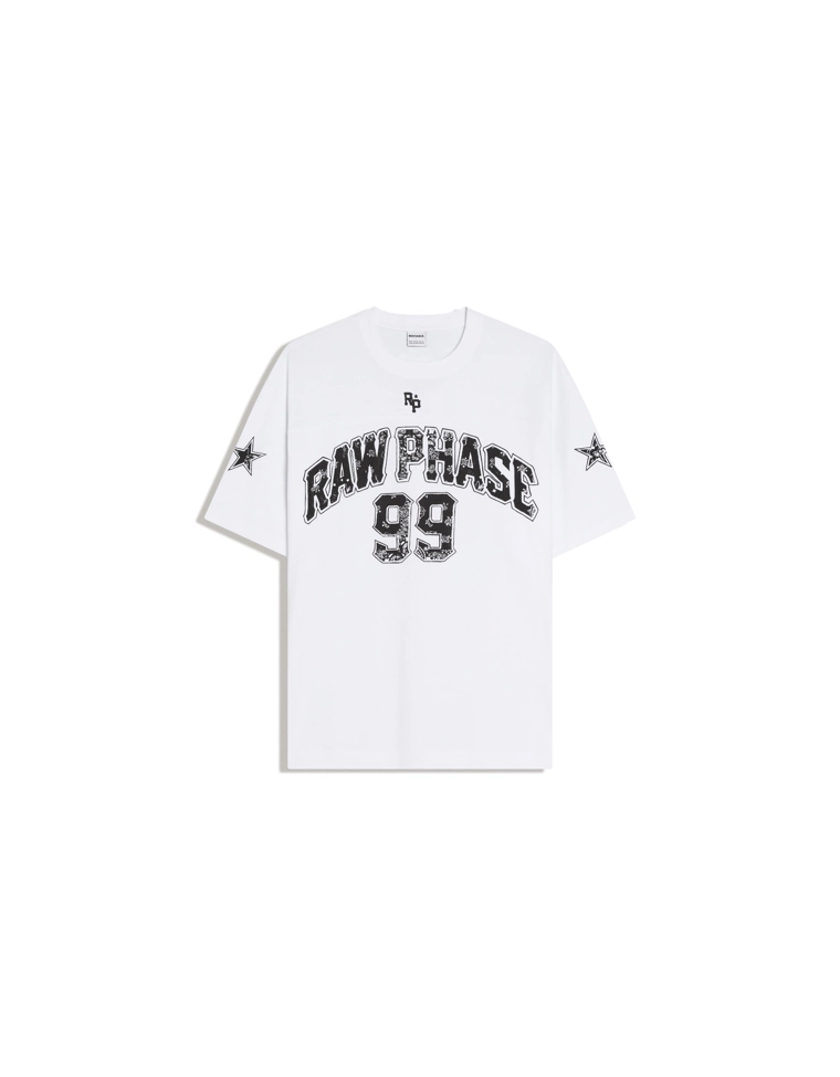 Спортивная футболка геометрического кроя