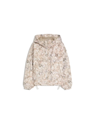 Куртка с капюшоном, водоотталкивающая и ветрозащитная, с принтом- Заказать в России