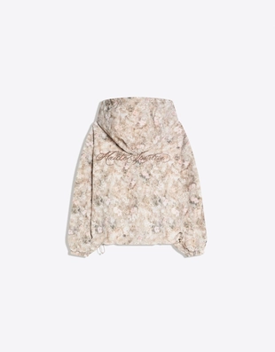 Куртка с капюшоном, водоотталкивающая и ветрозащитная, с принтом- Заказать в России