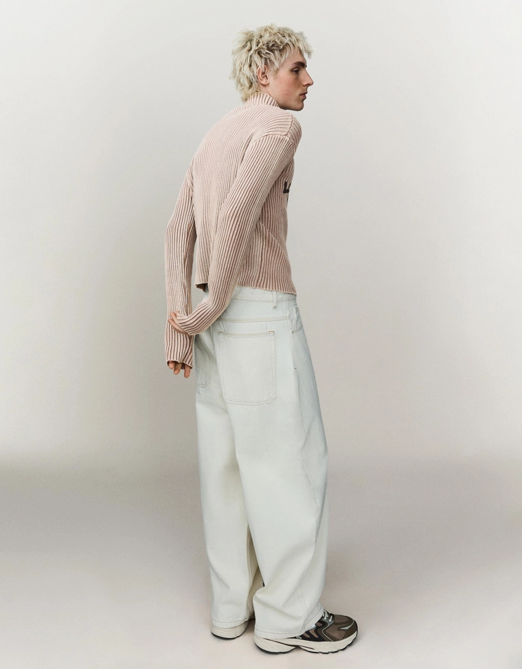 Куртка на молнии с принтом