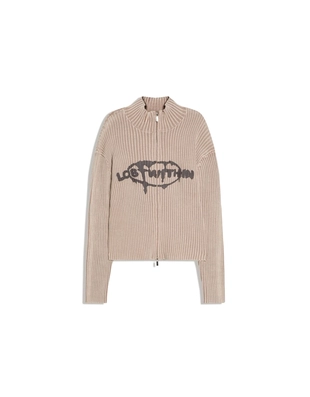 Куртка на молнии с принтом- Заказать в России