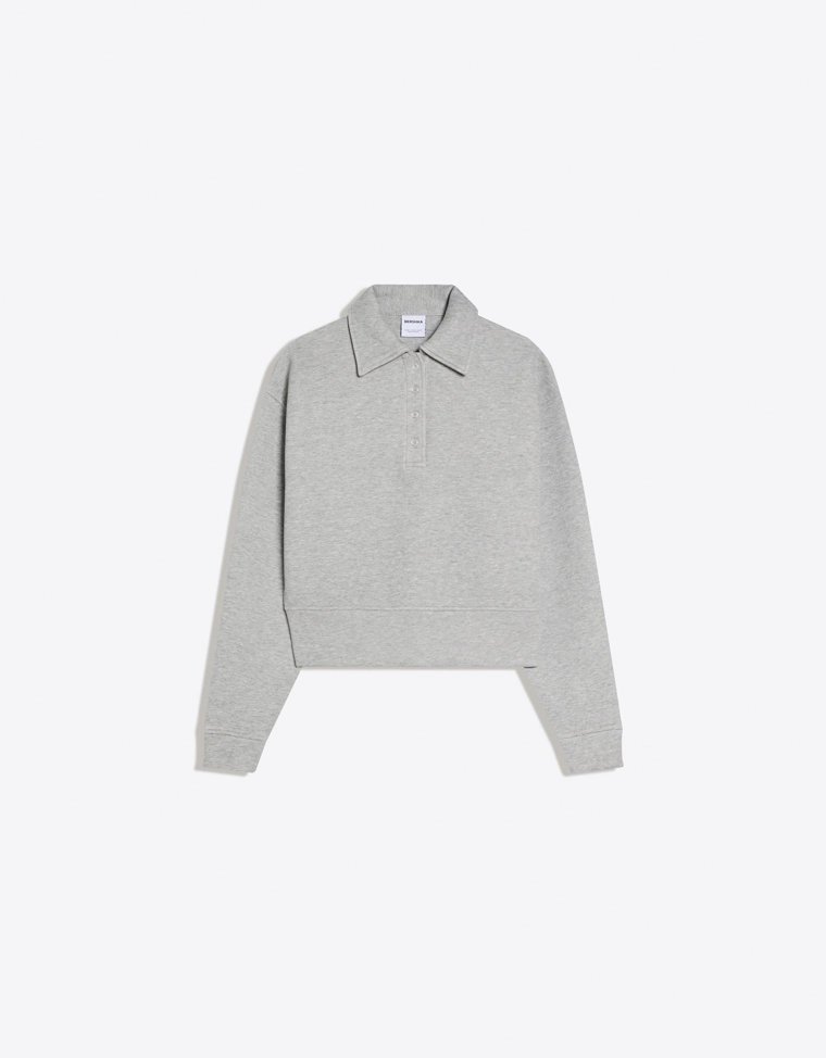 Поло с длинными рукавами и поясом