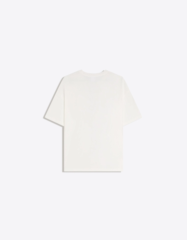 Футболка оверсайз с короткими рукавами и принтом