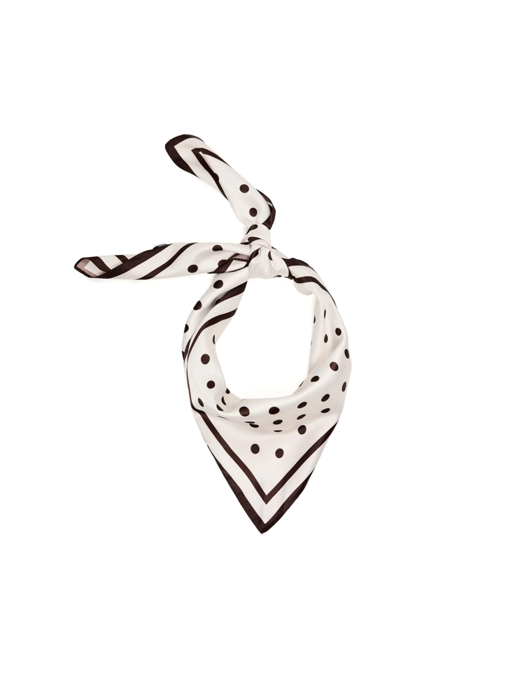 Платок в горошек