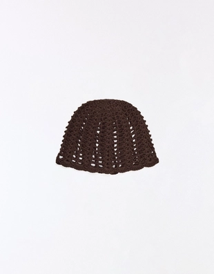 Вязаная шапка-бини- Заказать в России