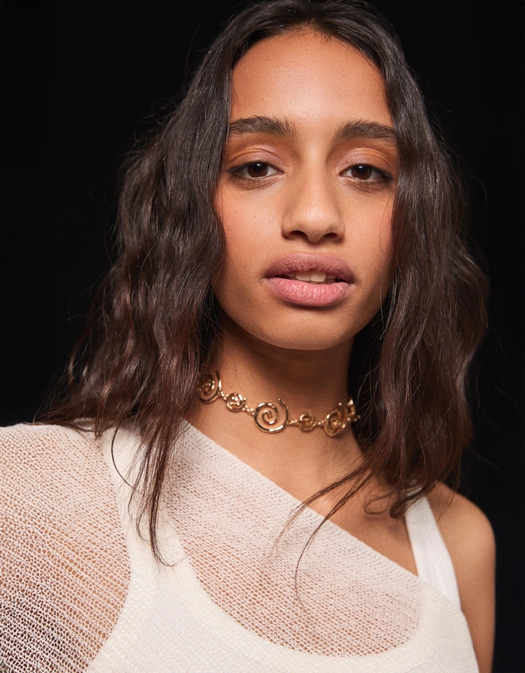 Ожерелье-чокер «Спираль»