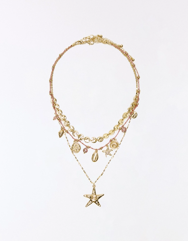 Набор из 3 морских ожерелий