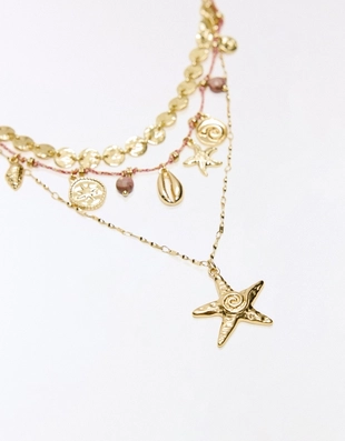 Набор из 3 морских ожерелий- Заказать в России