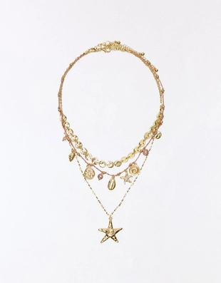 Набор из 3 морских ожерелий- Заказать в России