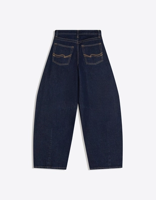 Джинсы свободного кроя с низкой посадкой- Заказать в России