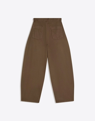 Широкие брюки изо льна- Заказать в России