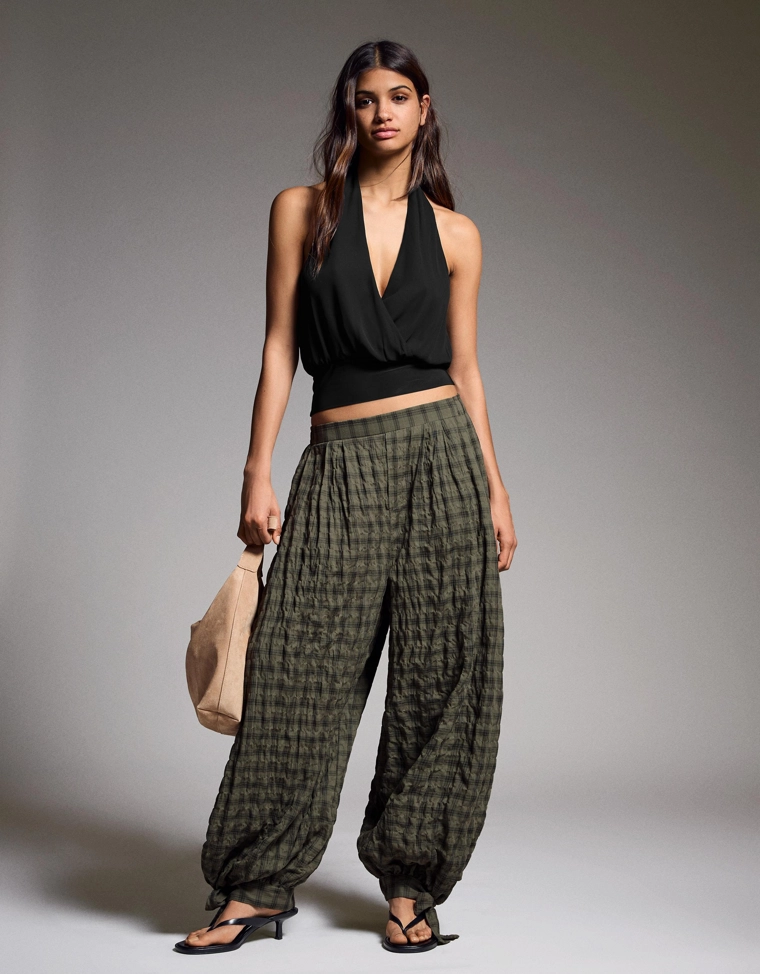 Брюки-блуммеры с фиксаторами