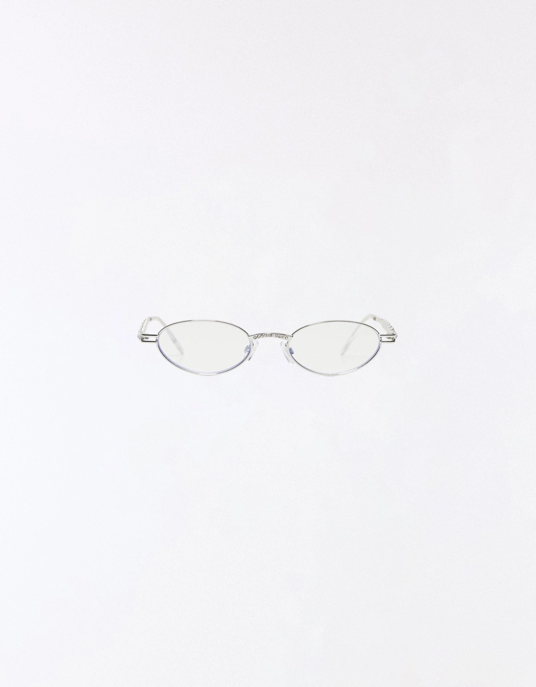 Очки со стразами, фильтр синего света