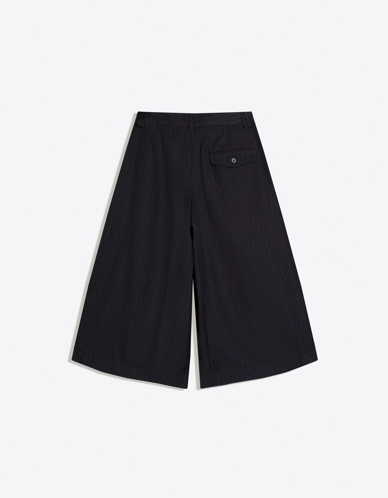 Бермуды-кюлоты в полоску