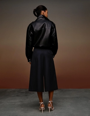 Бермуды-кюлоты в полоску- Заказать в России