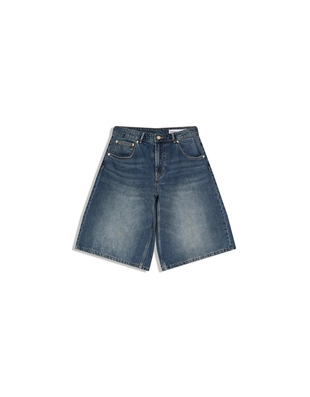 Джинсовые шорты свободного кроя- Заказать в России