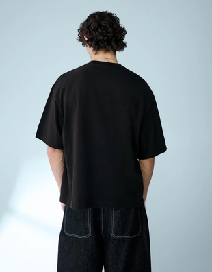 Футболка геометрического кроя с короткими рукавами- Заказать в России