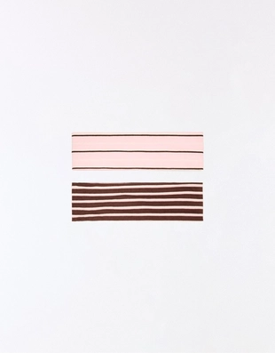 Набор из 2 резинок для волос с принтом- Заказать в России