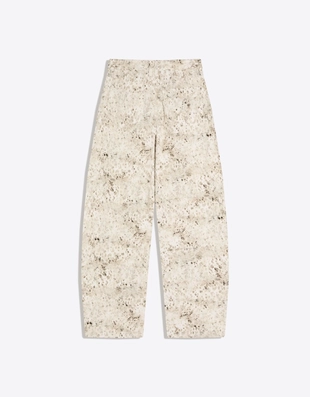 Джинсы свободного кроя с низкой посадкой и принтом- Заказать в России