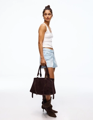 Джинсовые шорты в стиле 90-х- Заказать в России