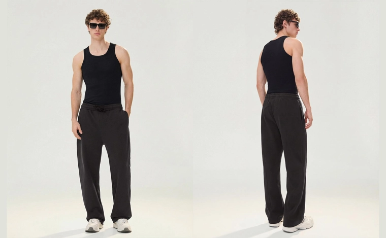 Брюки свободного кроя