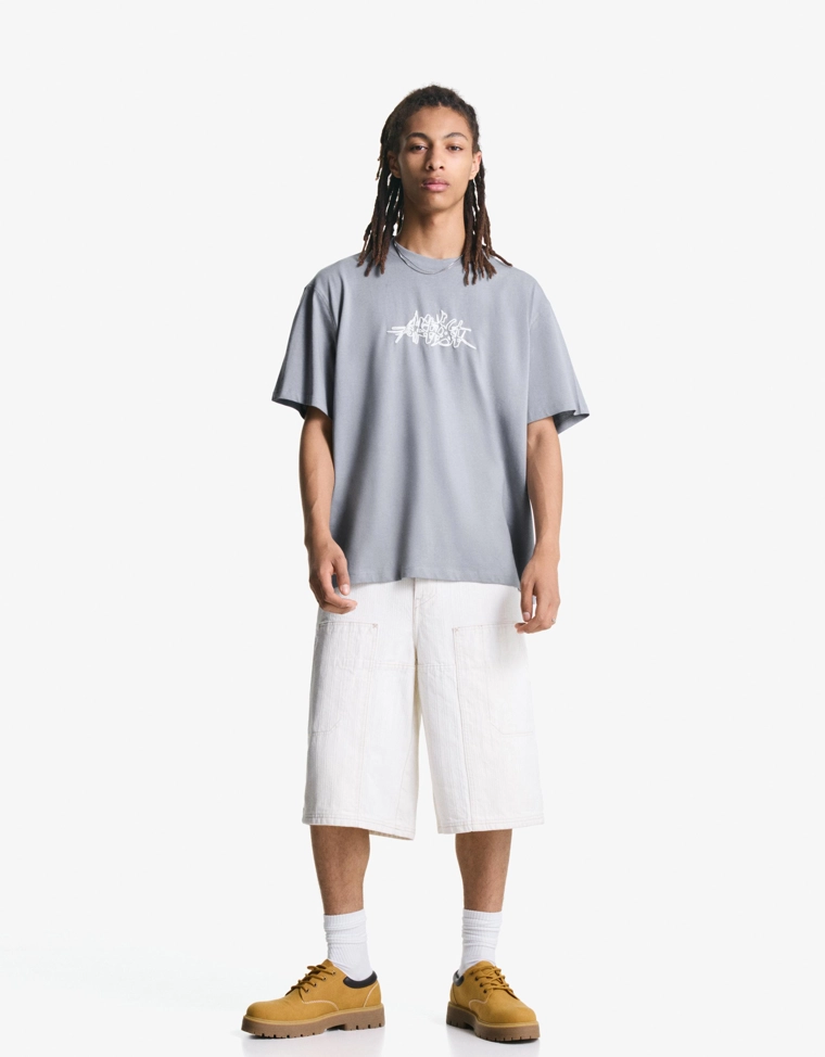 Футболка с принтом