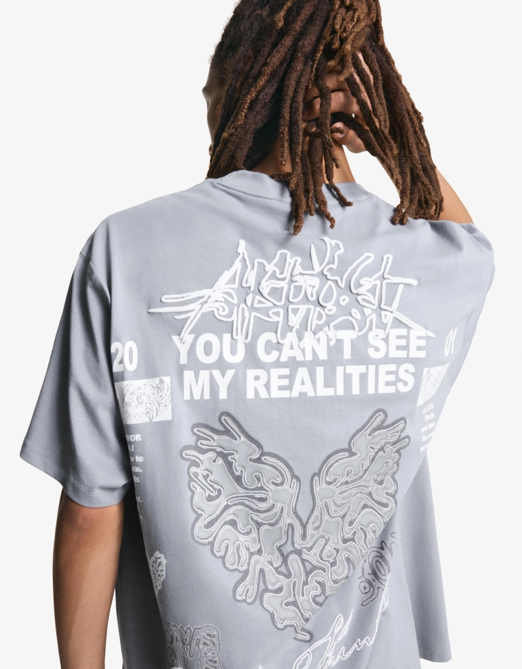 Футболка с принтом