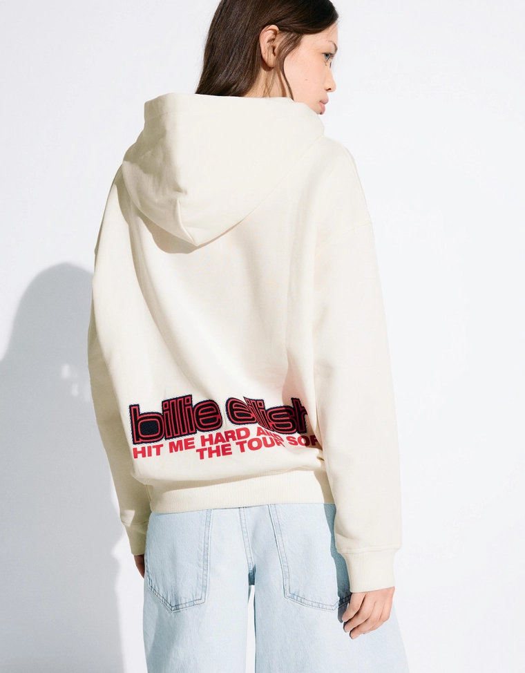 Худи с принтом Билли Айлиш