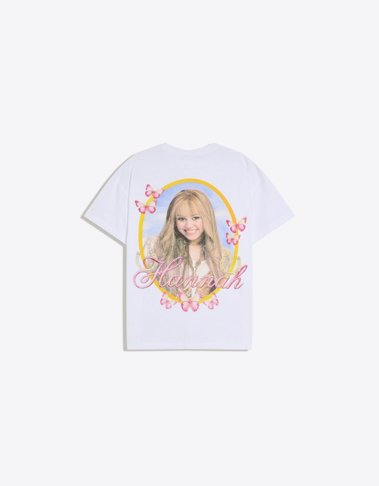 Футболка с короткими рукавами и принтом «Ханна Монтана»