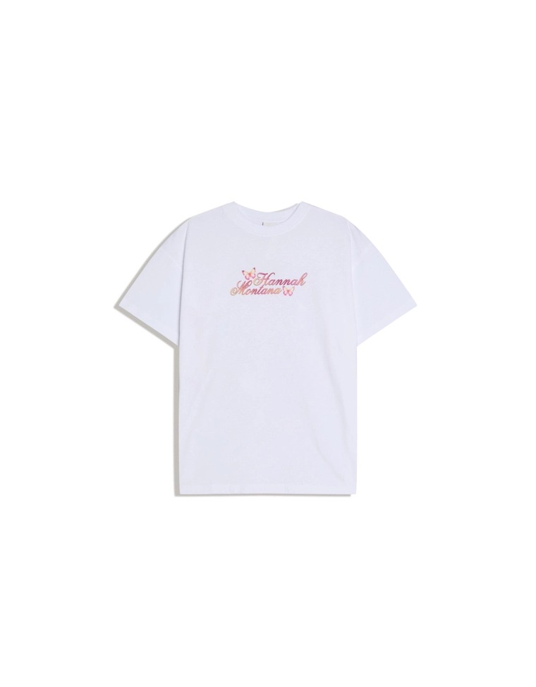 Футболка с короткими рукавами и принтом «Ханна Монтана»